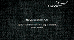 Desktop Screenshot of novadanmark.dk